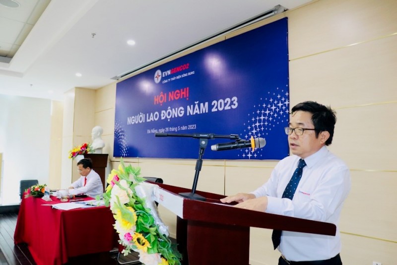 Hội nghị Người lao động năm 2023 Công ty Thủy điện Sông Bung thành công tốt đẹp