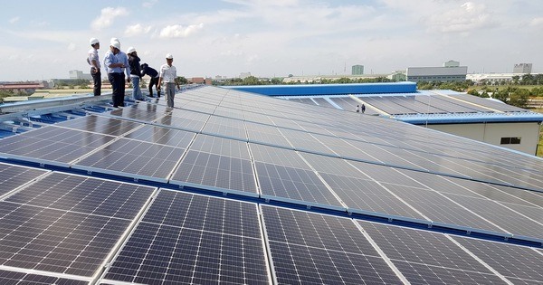 Khu công nghiệp tự sản xuất năng lượng xanh