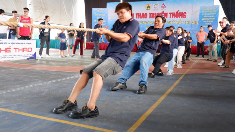 Sôi nổi Hội thao Công đoàn Khối Doanh nghiệp Thương mại Trung ương tại TP. Hồ Chí Minh