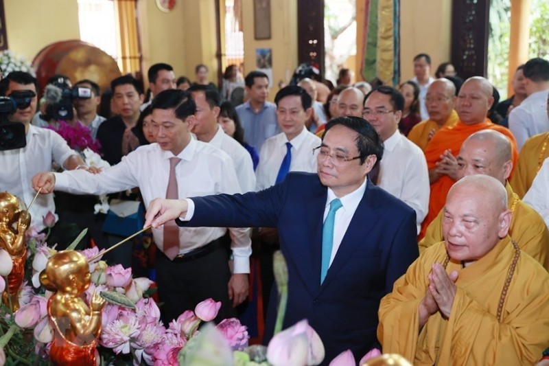 Thủ tướng Phạm Minh Chính chúc mừng Đại lễ Phật đản 2023