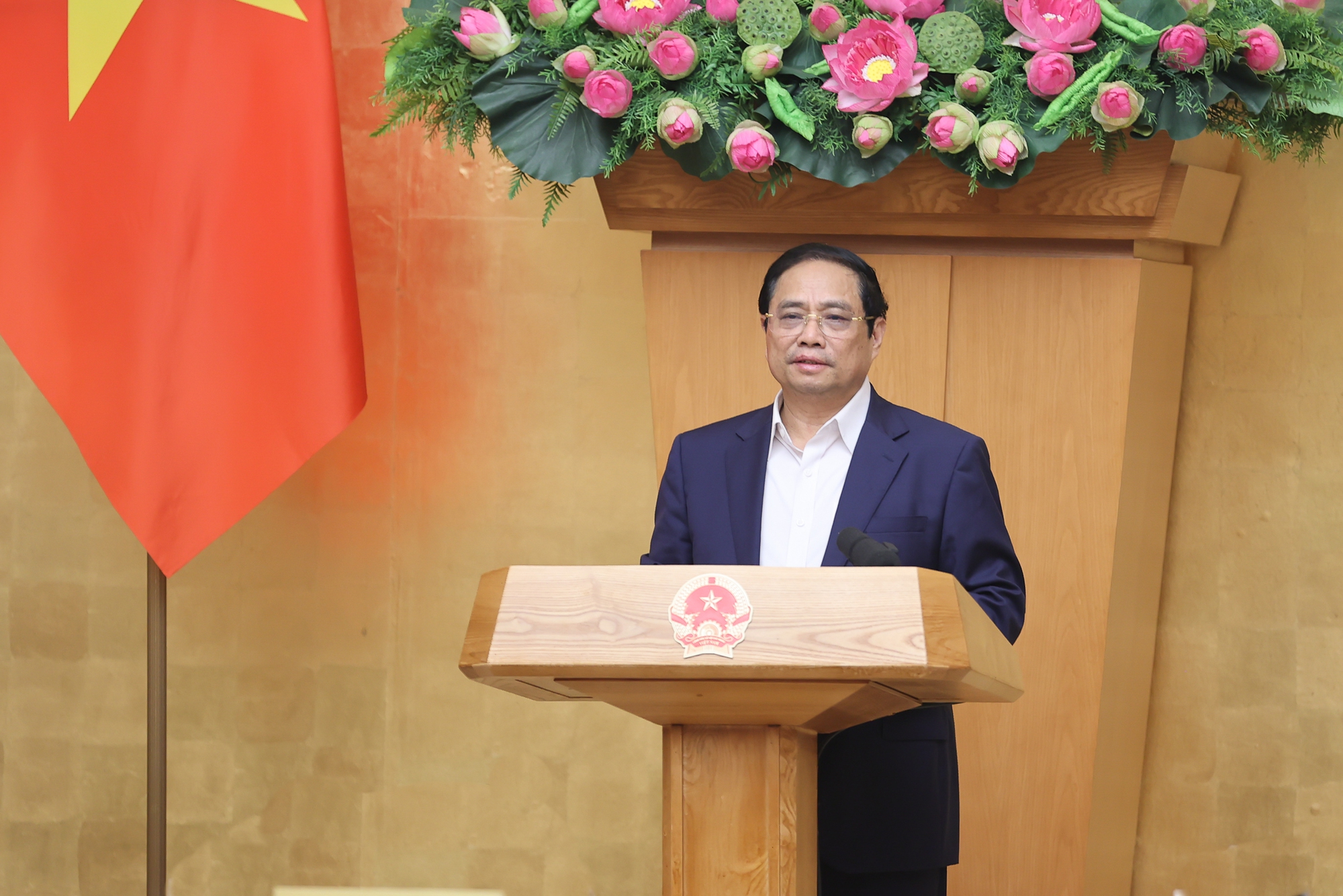 Thủ tướng Phạm Minh Chính chủ trì phiên họp Chính phủ với các địa phương