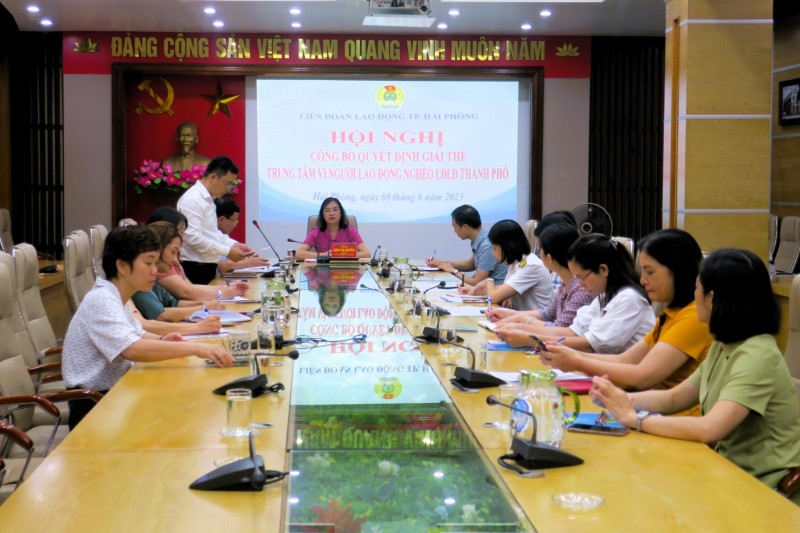 TP. Hải Phòng: Giải thể Trung tâm Vì người lao động nghèo