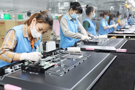 FDI chủ yếu tập trung vào lĩnh vực công nghiệp chế biến, chế tạo