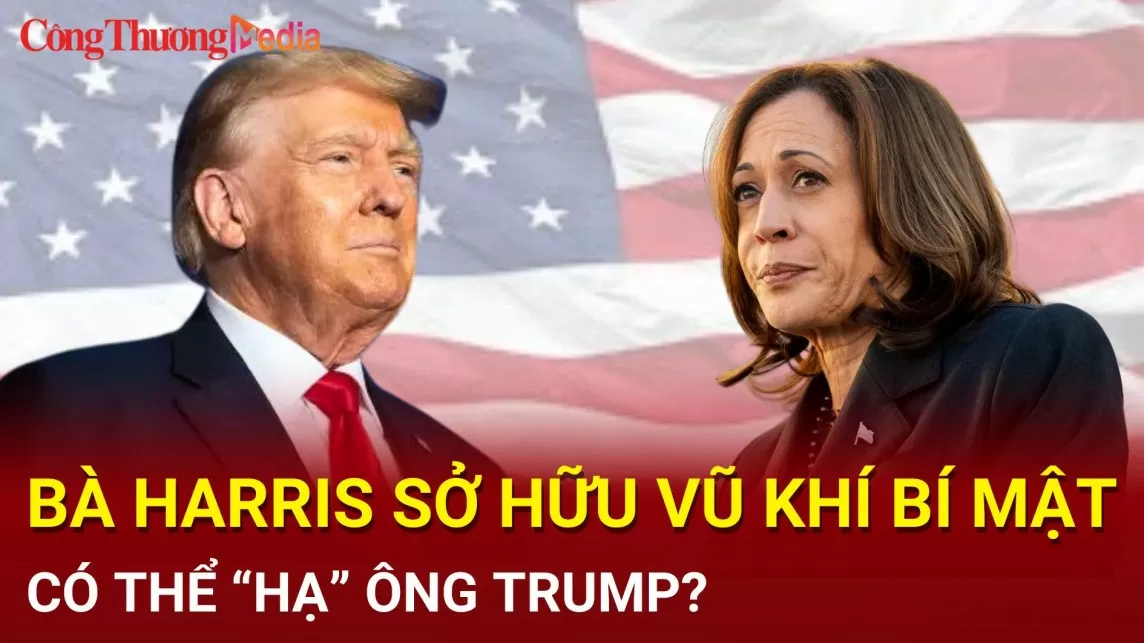 Bầu cử Mỹ 2024: Hậu ‘đòn phản chủ’ của ông Trump, bà Kamala Harris sẵn sàng ‘lộ’ vũ khí bí mật