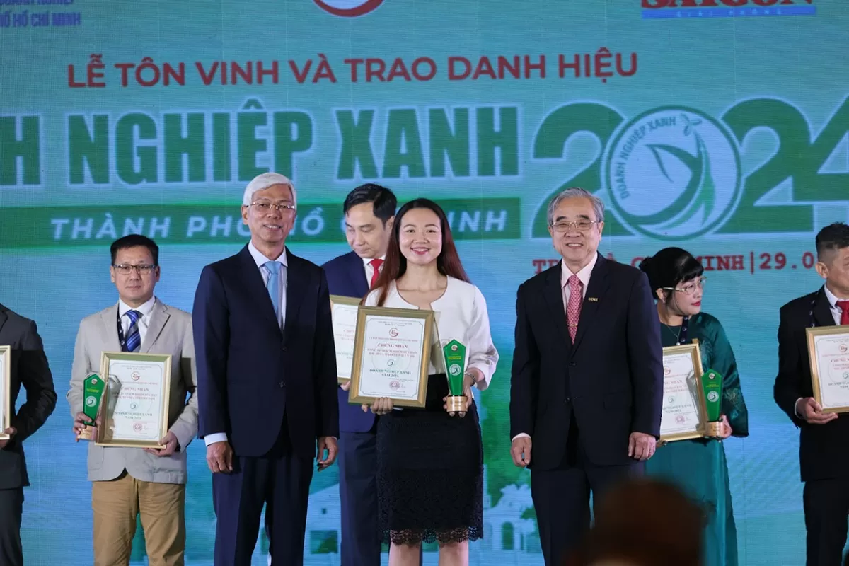 MM Mega Market được vinh danh Doanh nghiệp Xanh 2024