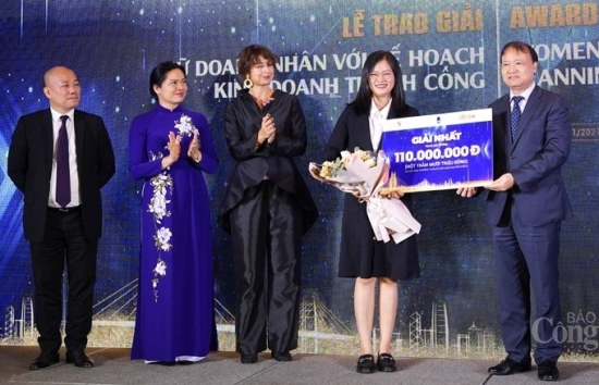 Trao giải Cuộc thi “Nữ doanh nhân với kế hoạch kinh doanh thành công”