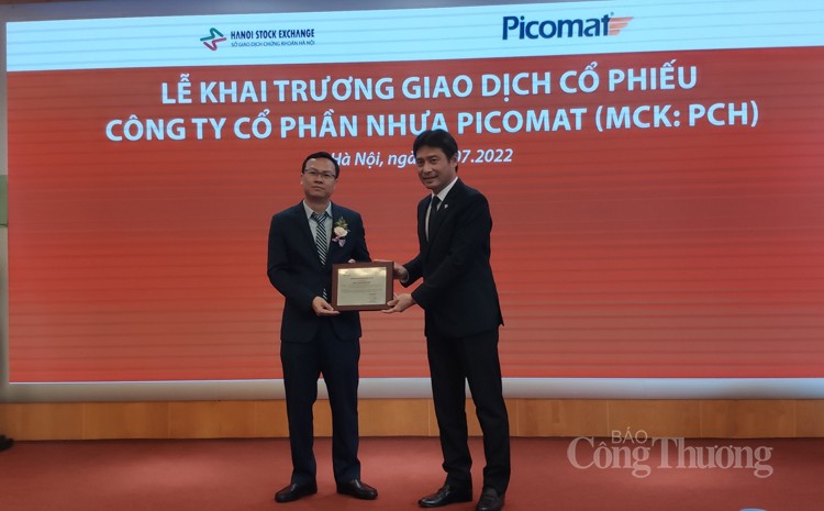 20 triệu cổ phiếu Công ty Nhựa Picomat lên sàn chứng khoán Hà Nội