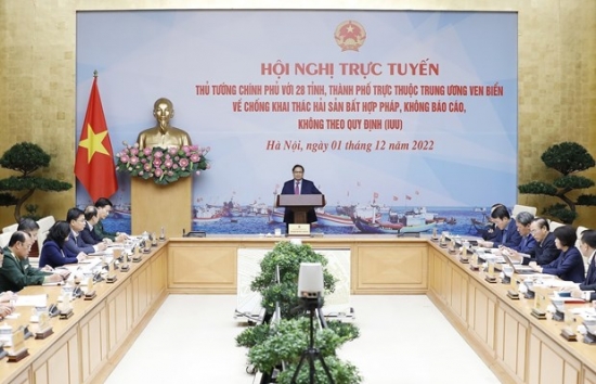 Thủ tướng: Chống khai thác hải sản bất hợp pháp vì lợi ích của ngư dân