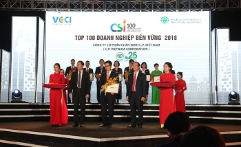 C.P. Việt Nam đoạt giải Doanh nghiệp phát triển bền vững