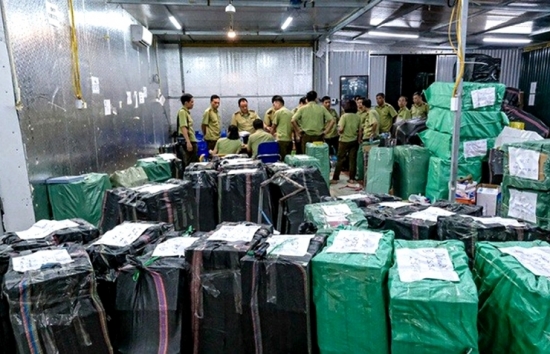 Lào Cai: Lực lượng 389 tăng cường chống buôn lậu, gian lận thương mại