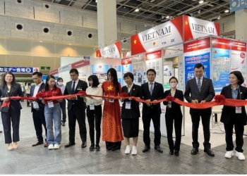 Sản phẩm công nghiệp hỗ trợ Việt Nam thu hút chú ý tại M-Tech Osaka 2