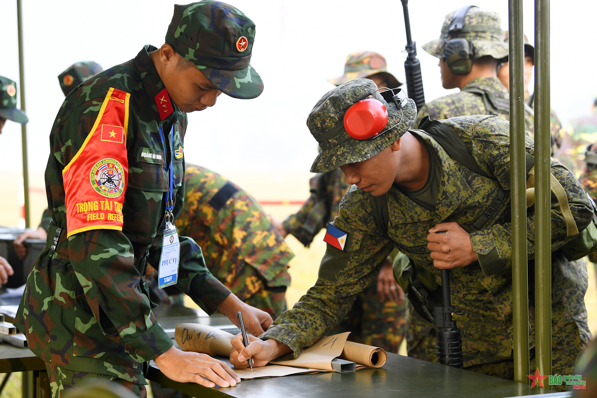Ngày tranh tài bắn súng đầu tiên của các xạ thủ ASEAN tại AARM-30