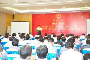 Sơ kết công tác đánh giá cán bộ và tập huấn công tác tổ chức cán bộ 2016