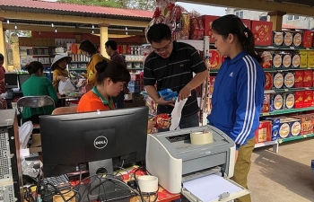 Hapro đem hàng Việt về địa phương dịp Tết