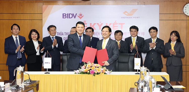 BIDV và Vietnam Post ký kết thỏa thuận hợp tác toàn diện