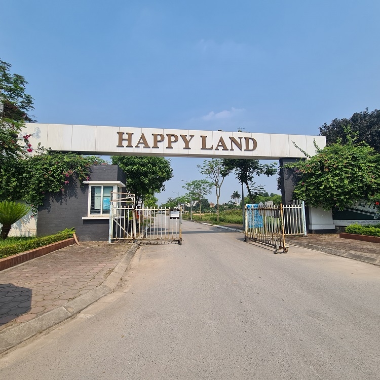 Dự án Happy Land do Công ty CP Phát triển Đô thị Đông Anh triển khai